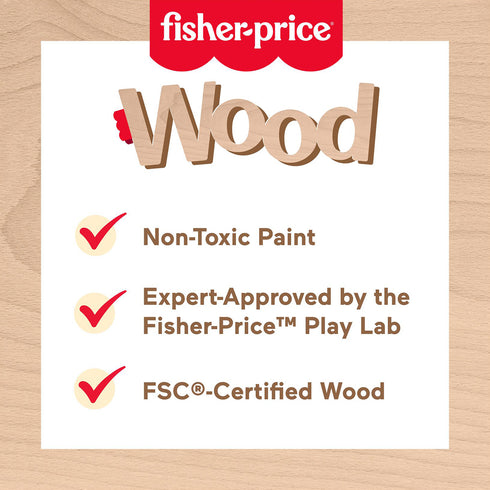 Fisher Price Wooden Music Table